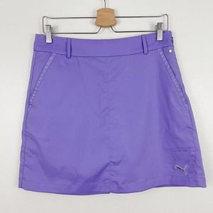 Puma Pounce Golf Skort Lavender Purple Skirt Stretch Womens Size 6 NWT